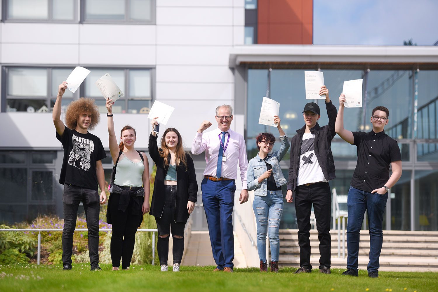 Fareham College celebrates results success