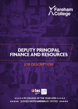Deputy Principal Job Description 2019 cover