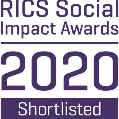 RICS social impact awards 2020 badge third party shortlisted 269